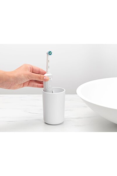 Brabantia Pahar pentru periuțe de dinți alb