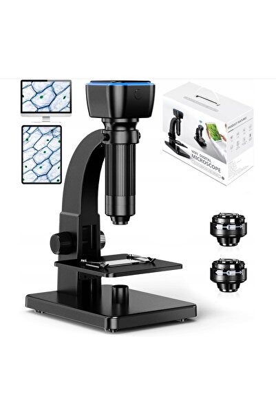 NO BRAND MICROSCOP DIGITAL 2000x 12MP 2160p APP ANDROID IOS PC WIFI