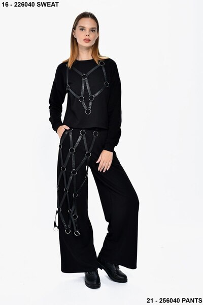 DQMANE Design Double Women's Suit Black