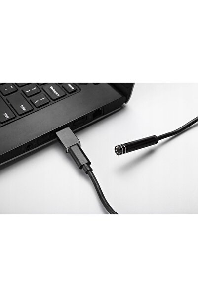 NO BRAND Cameră endoscop de inspecție LED USB C aplicație telefon 5,5mm 5m