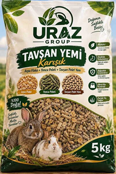 URAZ KARIŞIK KEMİRGEN YEMİ TAVŞAN-PİNEPİG(YONCA PELETİ-PELET TAVŞAN YEM-ARPA ...