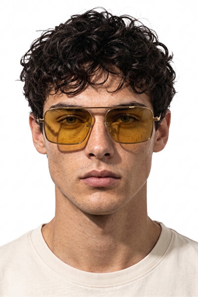 Bilge Karga Mercer Gold Nude Men's Sunglasses