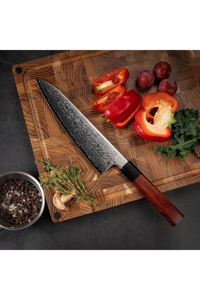 KOHERSEN Cuțit de bucătar Seido din lemn roșu 20.3 cm