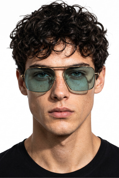 Bilge Karga Mercer Gold Blue Men's Sunglasses
