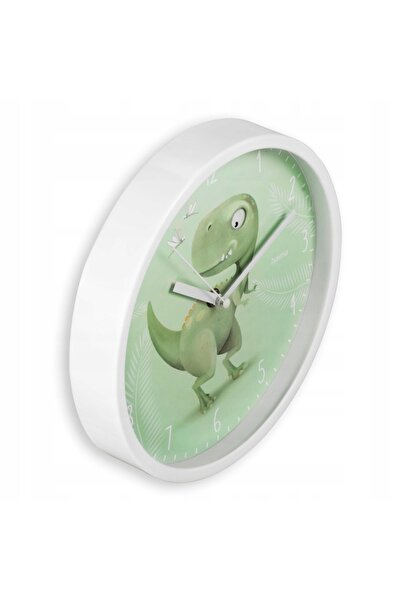 Hama Cebu Dino Clock Alb-verde