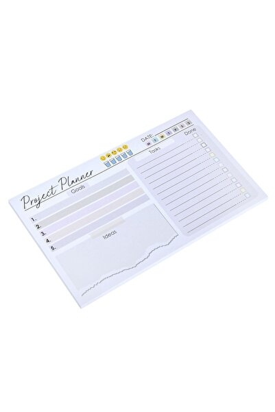 OEM Notite Pastel Project Planner 19x11cm - 50File - Tiparite, Produse Scoala