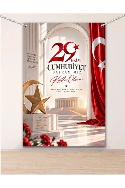 heptex 29 Ekim Cumhuriyet Bayramı Hatıra Fotoğraf Panosu 100x150