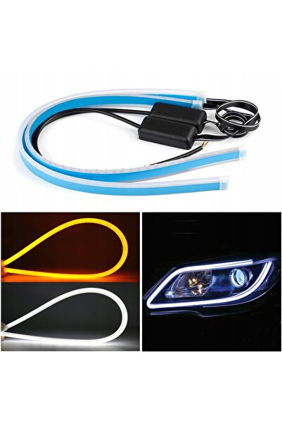 HID LUMINI DE ZI CU LED (DRL) - BANDĂ LED CU SEMNALIZARE DYNAMICĂ SECVENȚIALĂ...