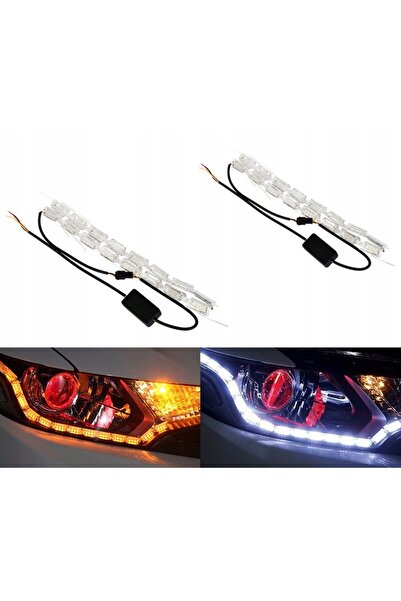 BDS LUMINI DE ZI CU LED (DRL) - BANDĂ LED FLEXIBILĂ CU SEMNALIZARE DYNAMICĂ 5...