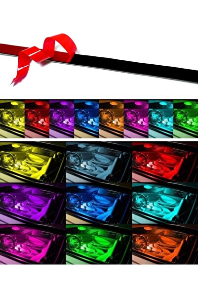 Aqualed Bandă luminoasă LED RGB pentru interior auto, 3m, 8x12