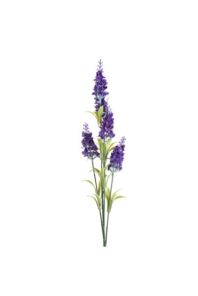OEM Ramura de Lavanda cu 5 Flori Mov 70cm - Crengute Decorative Lungi, Decora...