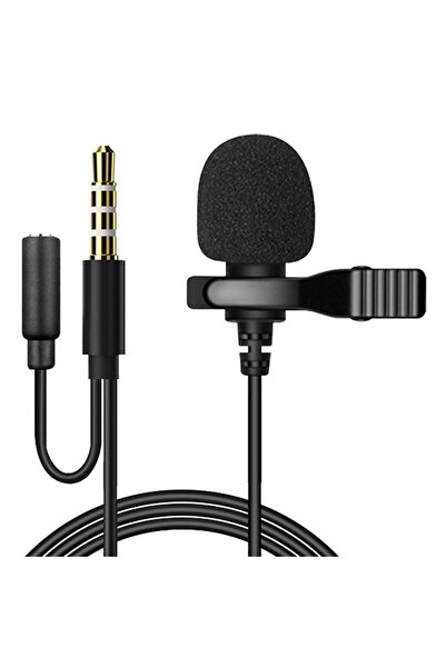 OEM Microfon tip Lavaliera cu Clip 3.5mm - Video Gadgets, Accesorii Telefoane...