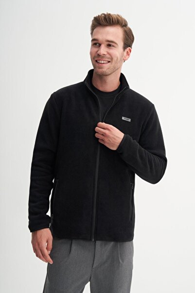 Cazador 53690 Erkek Polar Dik Yaka Sweat Hırka