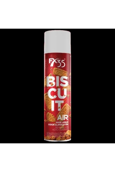 Biscuit Air Geniş Alan Koku Giderici Sprey (Bisküvi Aromalı) 600Ml