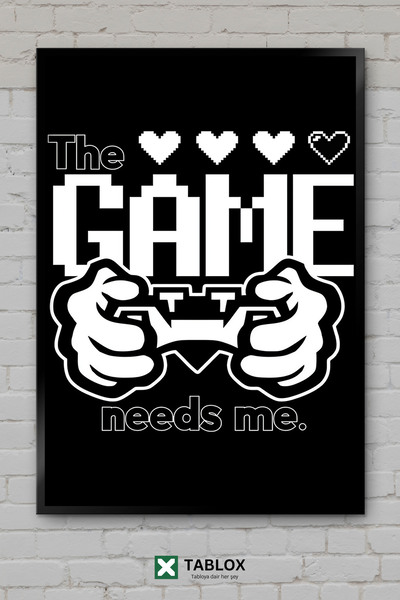 TABLOX Δώρο για παίκτες Δώρο για gamers Αφίσα gaming με νέον, διακοσμητικός π...