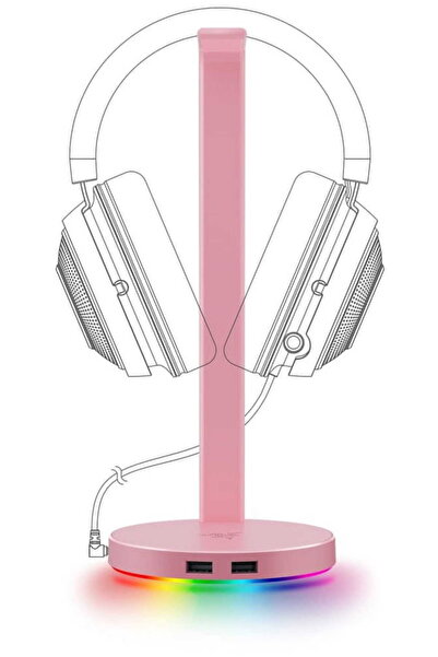 RAZER Suport pentru căști Base Station Chroma V2 cu Hub USB