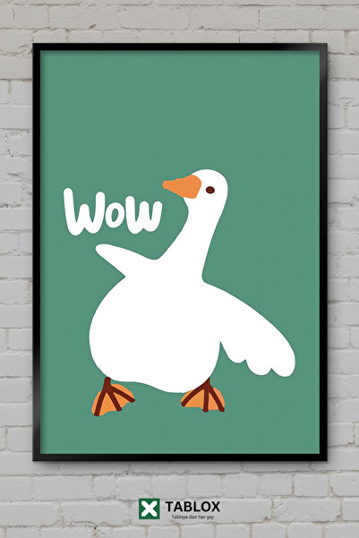 TABLOX Untitled Goose Game Παιχνίδι Goose Komik Action Puzzle Διακοσμητικός π...