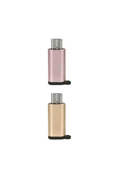 Generic 2 pcs Type C to Micro-USB Adapter - High-Speed Charging and Data Sync Converter - Compatible with Sa