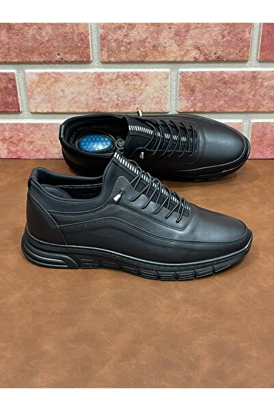 Derilax Genuine Leather Orthopedic Large Size Rubber Sole Baykara Winter Men'...