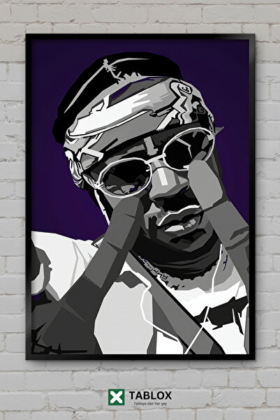 TABLOX 2 Chainz Ράπερ Ράπερ Ποπ Αρτ Τέχνη Τραγούδι Άλμπουμ Εμφάνιση κορνίζας ...