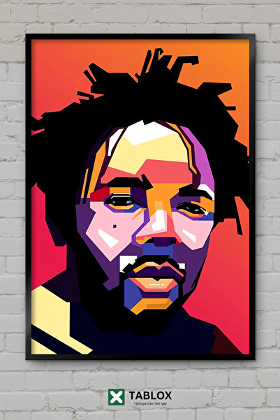TABLOX Reper Reper Hip Hop Muzika Umjetnik Portret Poster Okvir Izgled Dekora...