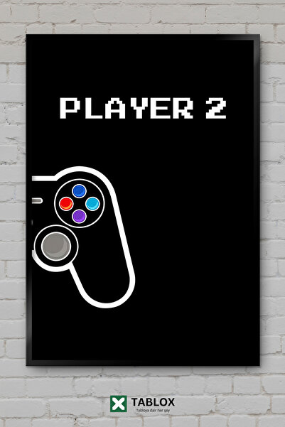 TABLOX Gaming Room Game Room Player 2 Players Διακοσμητικός πίνακας MDF με κο...