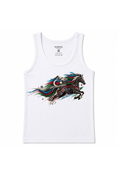 Rabona Fashion Azerbaijan Karabakh Horse Heritage Graphic Tank Top