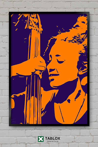 TABLOX Esperanza Spalding Βασικός Τραγουδιστής Τζαζ Μουσικής, Διακοσμητικός π...