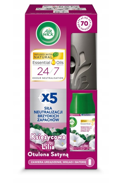 Air Wick ODORIZANT AUTOMAT DE AER + PACHET MIXT CU 7 REZERVE DE 250ML