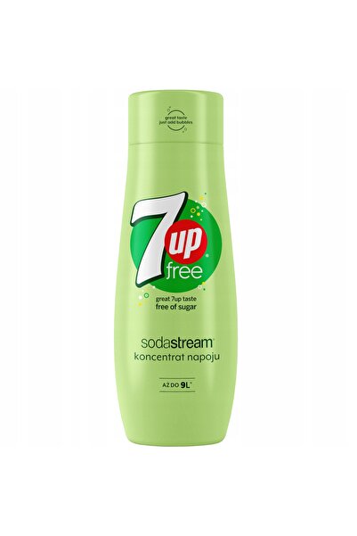 sodastream 3x Sirop concentrat 7UP fără zahăr pentru a îndulci apa 440ml