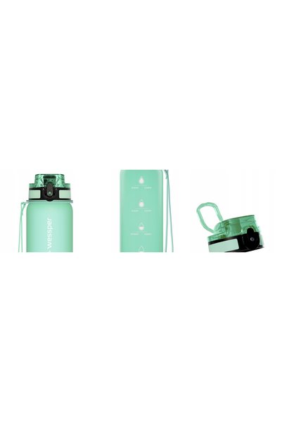 Wessper sticlă de apă de 1l |   Sticlă sport cu filtru din Tritan, 1 filtru