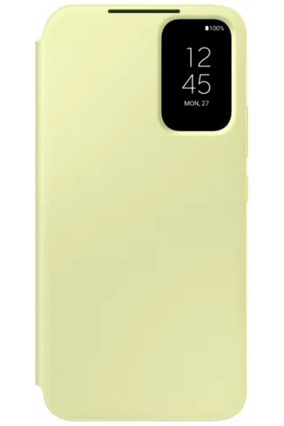 Samsung Husa de protectie Smart View Wallet Case pentru Galaxy A34 5G Lime