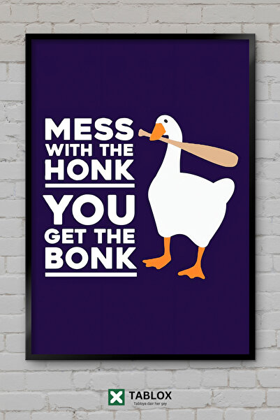 TABLOX Untitled Goose Game Παιχνίδι Goose Komik Action Puzzle Διακοσμητικός π...