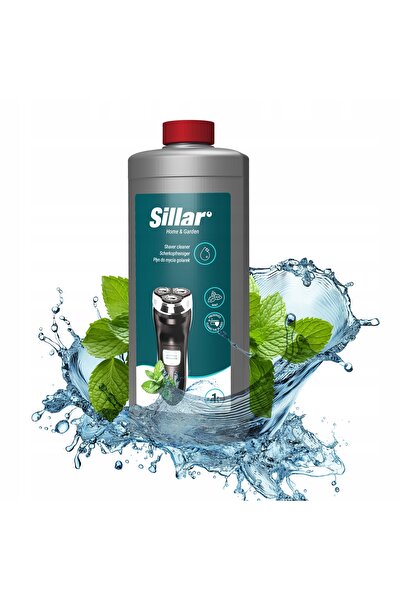 Sillar 2x cartușe cu lichid pentru curățarea capetelor de ras Shaver Clean mentă