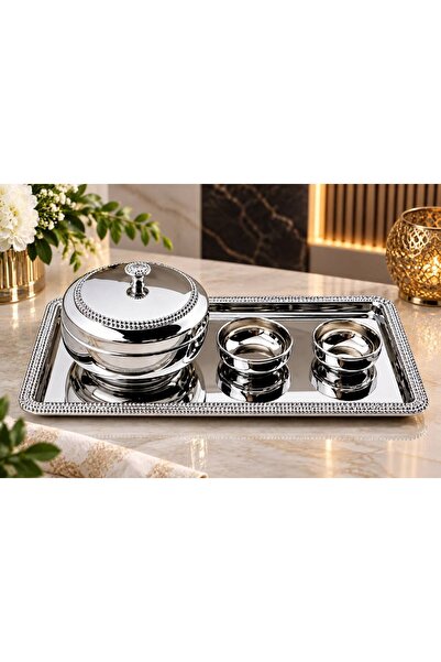 aljahwari Tebisi Set with Large Silver Exercise 219141C