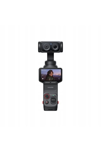 Insta360 Cameră sport Luna Ultra AI, videoclipuri 8K/4K, Wi-Fi, Bluetooth