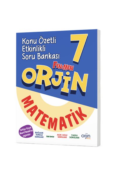 Orjin Okul Orjin 7.Sınıf Matematik Konu Özetli Soru Bankası
