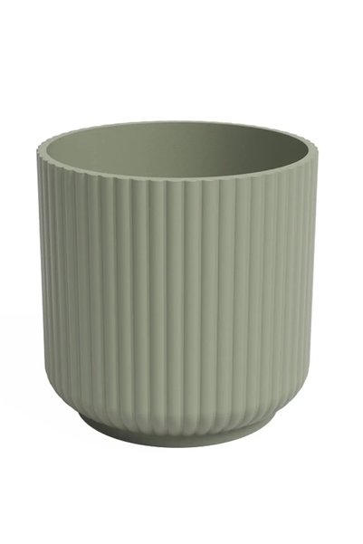 Artevasi Luna Plant Pot (Green, 15 cm)