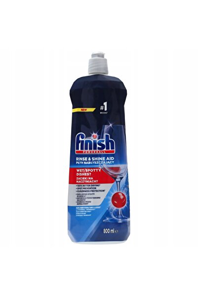 Finish Set pentru mașina de spălat vase, Soluție de lustruire 800ml, Sare 1,5...