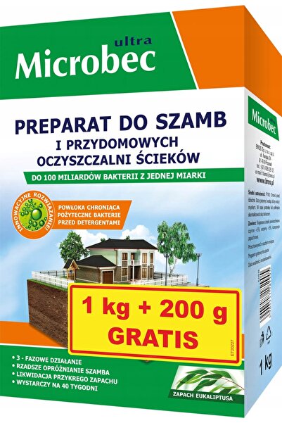 bros Șampon Microbec Ultra Active Bacteria cu parfum de lămâie 1.2kg