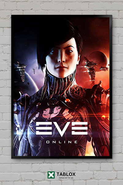 TABLOX Eve Online Βιντεοπαιχνίδια Προσομοίωσης Διαστήματος Αφίσα Τοίχου με Κο...