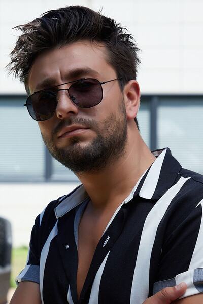 KAYOUBI Black Unisex Sunglasses