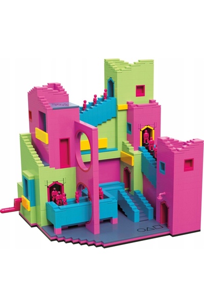 Mega Bloks MATTEL MEGA SQUID GAME SET DE CUBURI DE PLASTIC ESCAPE ROOM CADOU