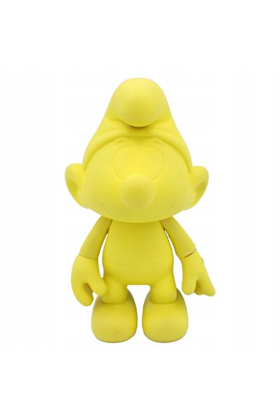 puppy Figurină articulată ștrumf din vinil mat galben de 20 cm