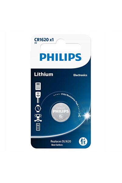Philips 20 x baterie litiu tip buton CR1620 3V