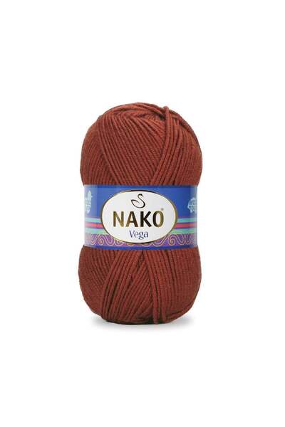 NAKO Vega Hand Knitting Yarn 5-Piece Advantage Pack (5 X 100 Gr) 100% Premium...