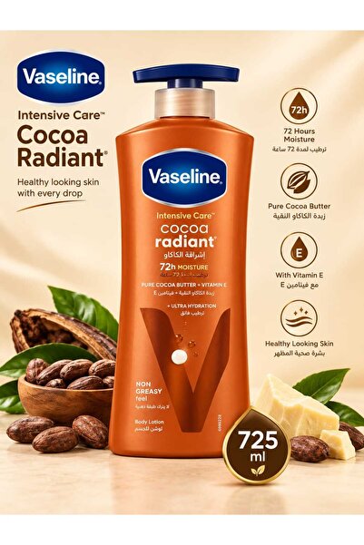 Vaseline Cocoa Radiant Body Lotion 725 ml 6459