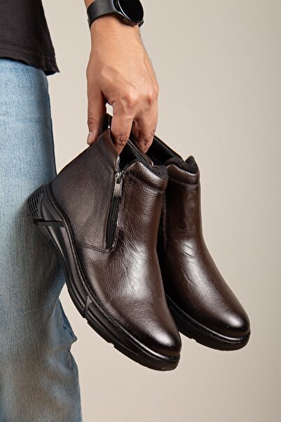 maximoda 100% γνήσιο δέρμα, χωρίς κορδόνια, με επένδυση από γούνα, άνετη εφαρ...