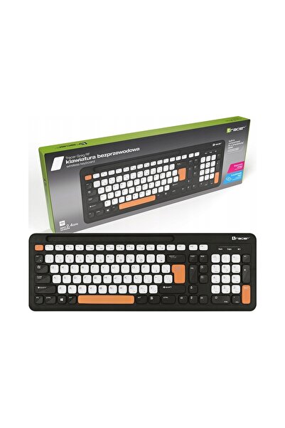 Tracer Tastatură wireless cu membrană, receptor Nano USB, Greg RF
