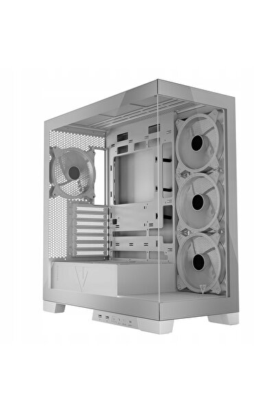 Modecom Volcano Space Apex ARGB MIDI Carcasă Albă